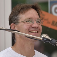 Frank Mattutat bei den Mahndorfer Sommerterrassen am 28.7.2013 - foto by nowasger